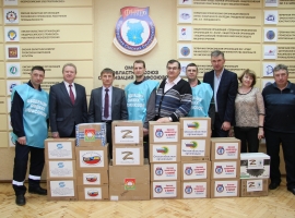 Профсоюзы региона собрали партию гуманитарной помощи для беженцев из Донбасса