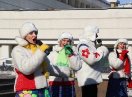 Омичи отметили трехлетие присоединения Крыма
