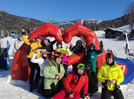 Профактивисты посетили горнолыжный курорт