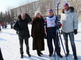 На «Лыжню России» вышло восемь тысяч омичей