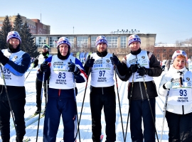 Юбилейный, 40-й, старт «Лыжни России» и «День здоровья»