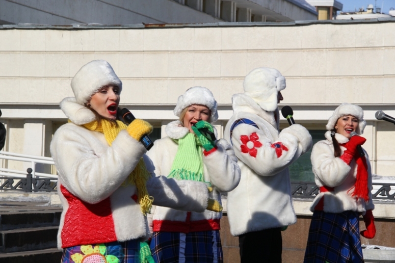 Омичи отметили трехлетие присоединения Крыма