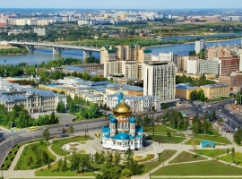 Поздравление Сергея Моисеенко с Днём Омской области и Днём города Омска